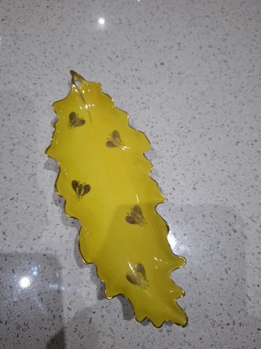 Limoges leaf dish belvedere - leaf,
