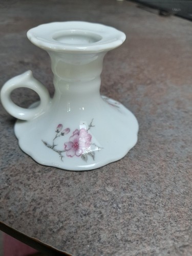 Limoges lys royal candlestick - limoges,